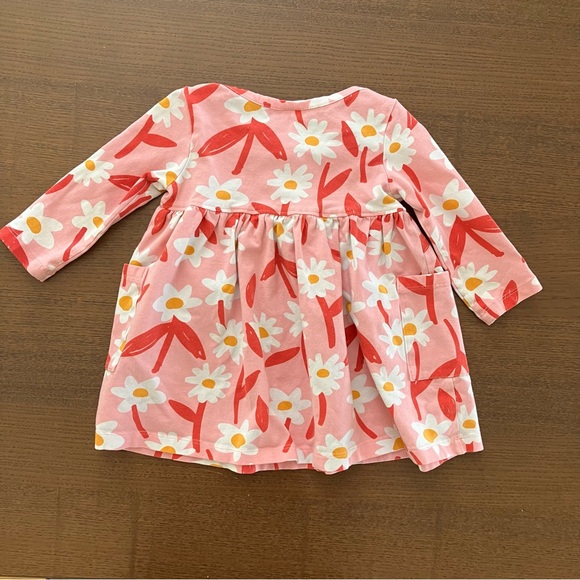 Hanna Andersson Pink Dress with Floral Pattern - Picture 4 of 4